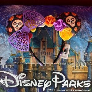 Disney Dia de Los Muertos Minnie Ears / Collectible